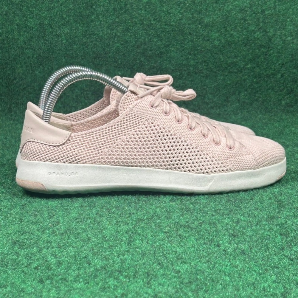 Cole Haan GrandPro Stitchlite‎ Pink Knit Sneakers Womens 9 B W10906 Tennis Shoes - Picture 2 of 9